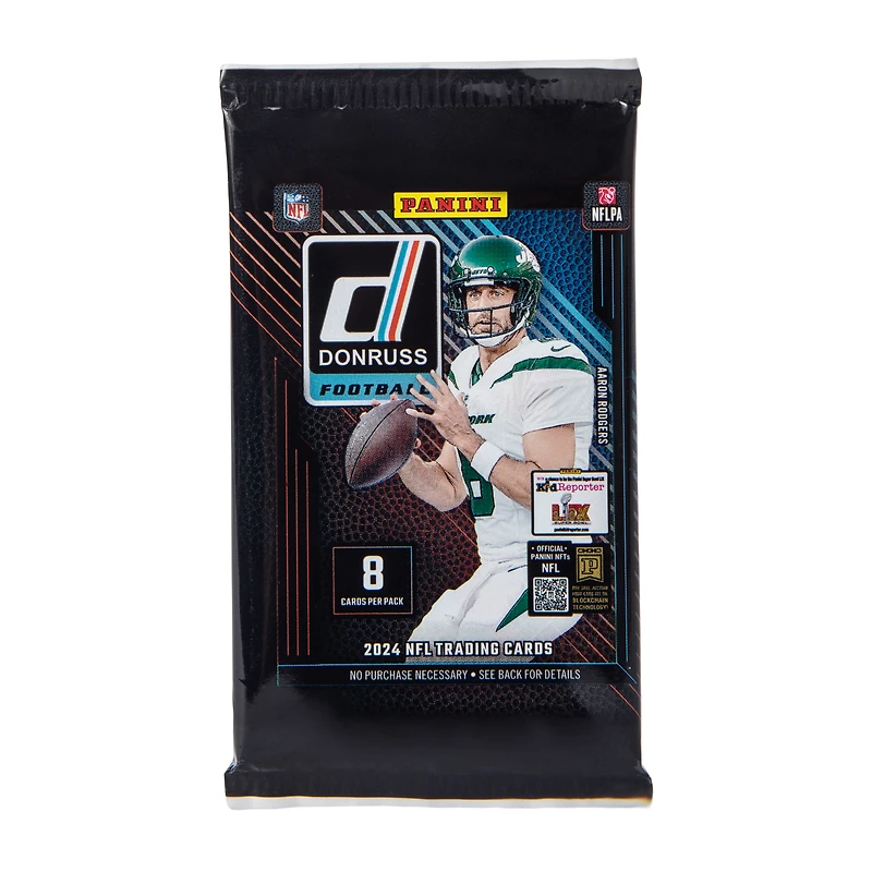 NFL Panini DonRuss Football Trading Cards 8-Pack (Styles May Vary)