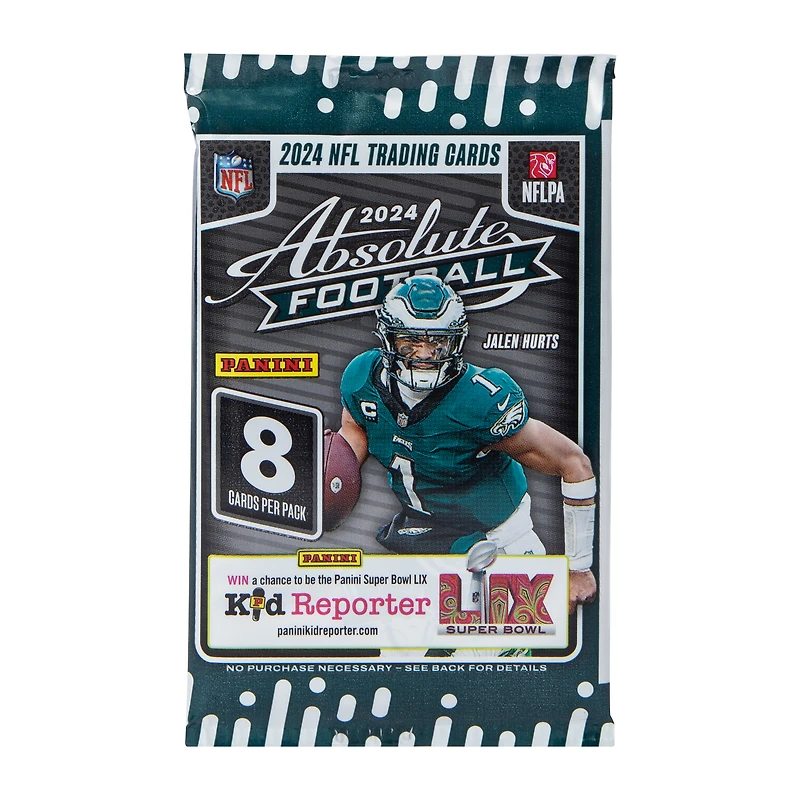 2024 NFL Absolute Football Trading Card Booster Pack