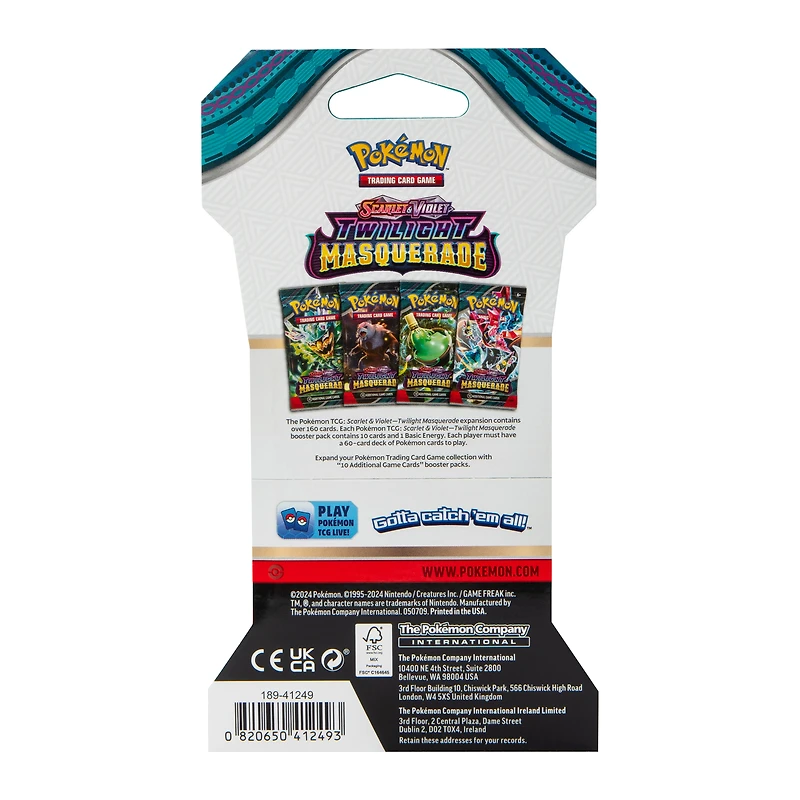 Pokemon™ TCG: Scarlet & Violet Twilight Masquerade Booster Pack