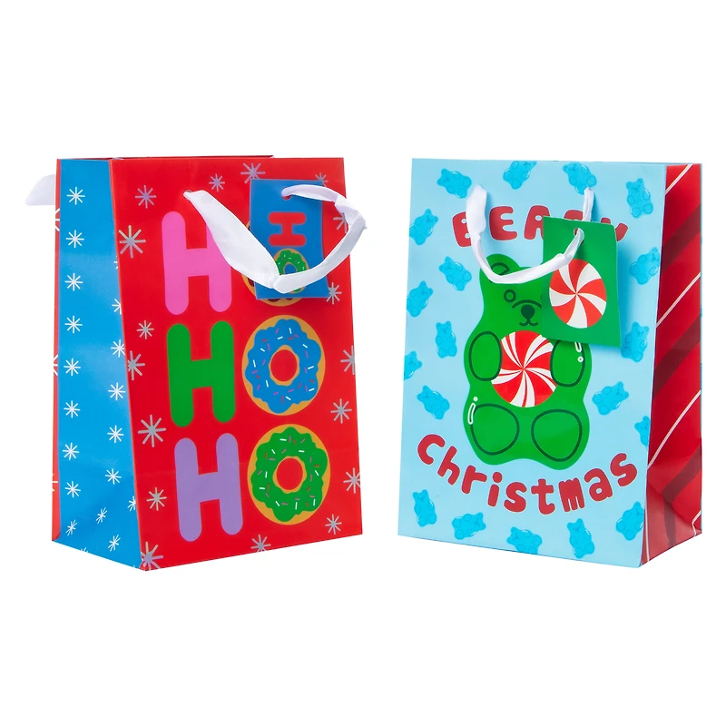 Christmas Small Gift Bags 2-Pack