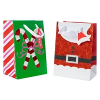 Small Christmas Gift Bags 2-Pack