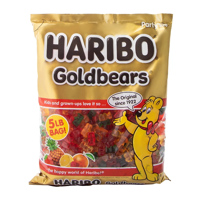 Haribo® Goldbears® Party Size Gummi Bears 5lbs