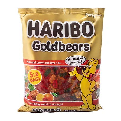 Haribo® Goldbears® Party Size Gummi Bears 5lbs