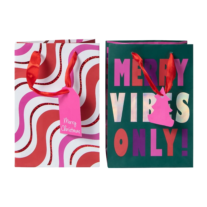 Christmas Gift Bags 2-Pack