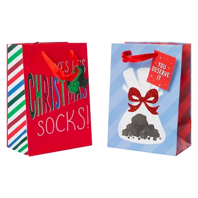 Christmas Gift Socks Bag 2-Pack