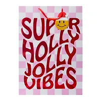 Super Holly Jolly Vibes Christmas Gift Bag