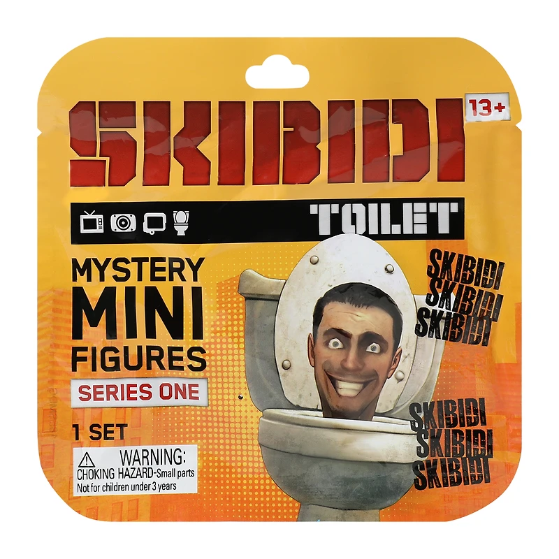 Skibidi Toilet Mystery Mini Figures (Styles May Vary)