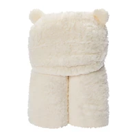 Sherpa Hooded Throw Blanket 50in x 60in