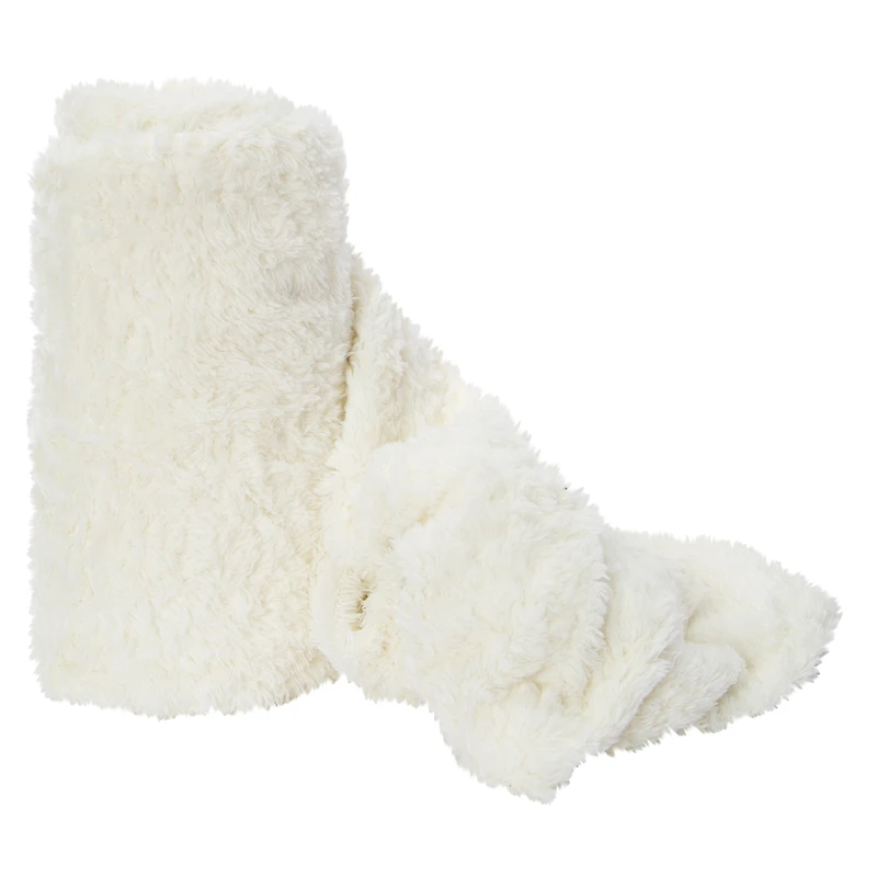 Luxe Collection Faux Fur Throw Blanket 50in x 60in