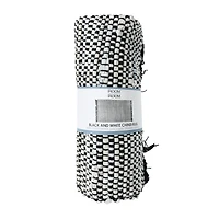 Black And White Chindi Rug