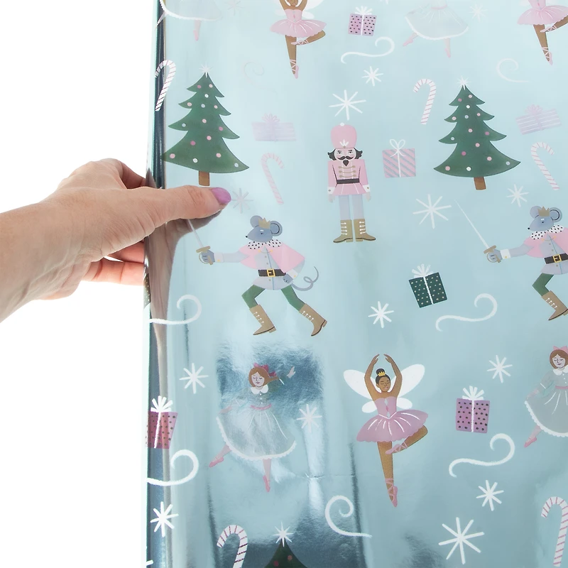 Foil Holographic Holiday Wrapping Paper 40 Sq.ft