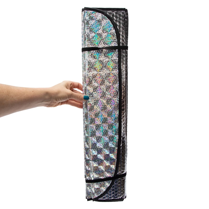 Collapsible Iridescent Car Sunshade