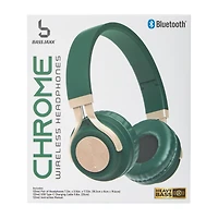 Bass Jaxx™ Chrome Wireless Headphones