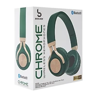Bass Jaxx™ Chrome Wireless Headphones