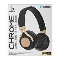 Bass Jaxx™ Chrome Wireless Headphones