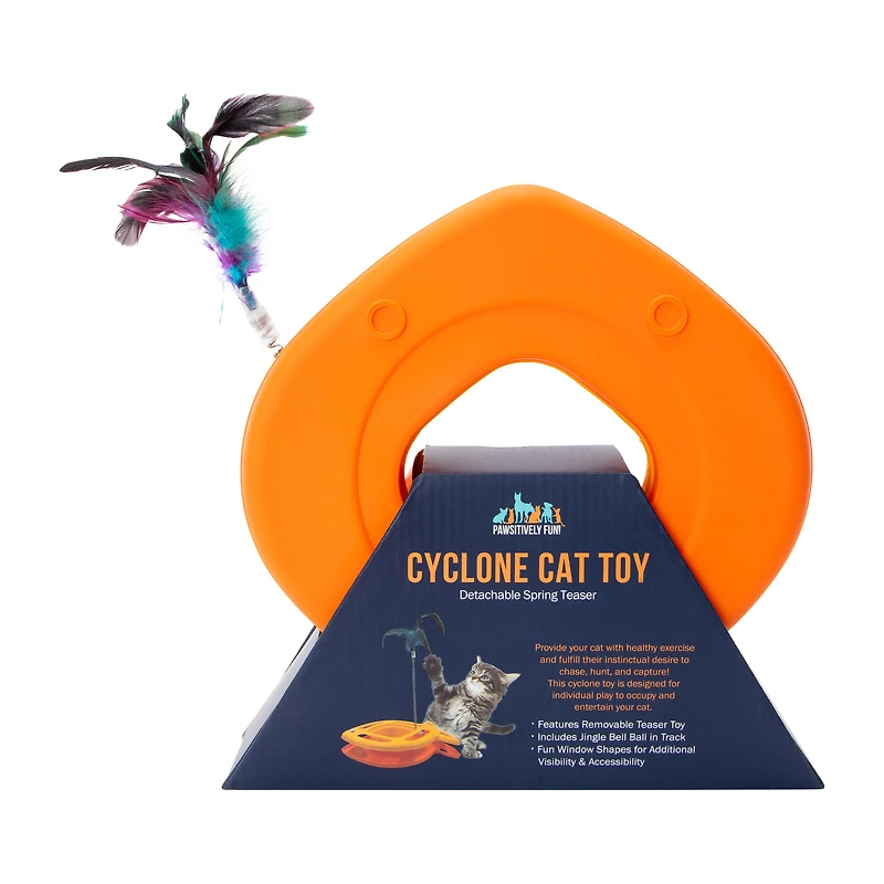 Pawsitively Fun! Cyclone Cat Pet Toy