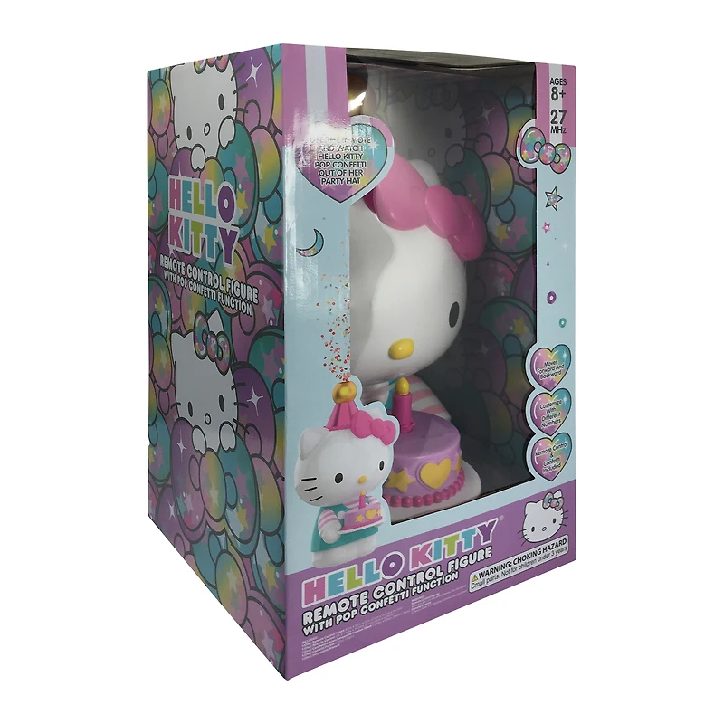 Hello Kitty® Remote Control Figure With Pop Confetti Function