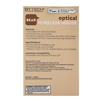 Animal Wireless Optical Mouse