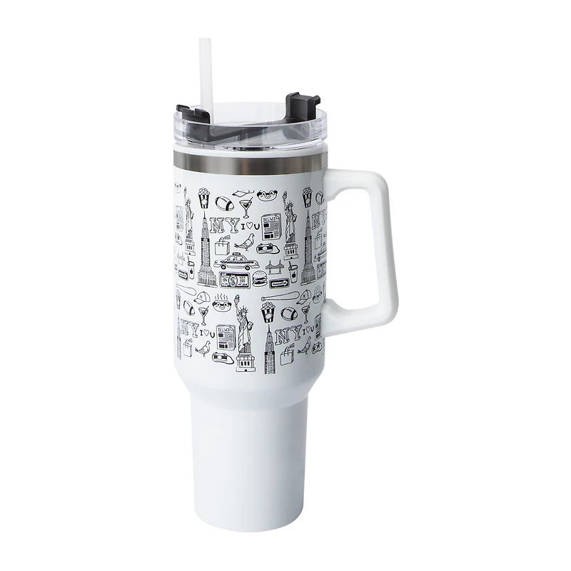 New York Icons Tumbler 40oz
