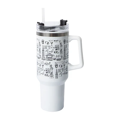 New York Icons Tumbler 40oz