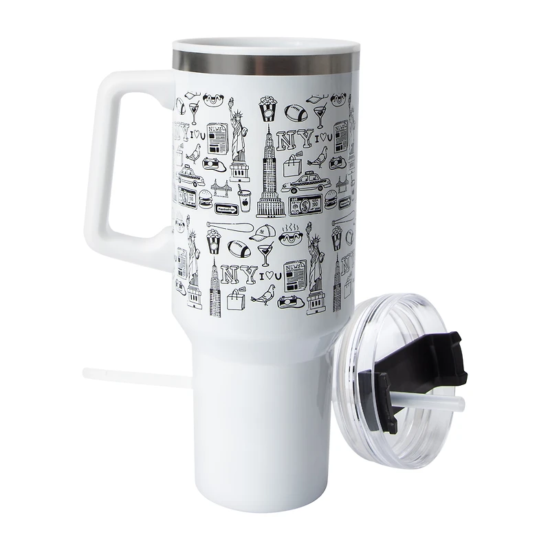 New York Icons Tumbler 40oz