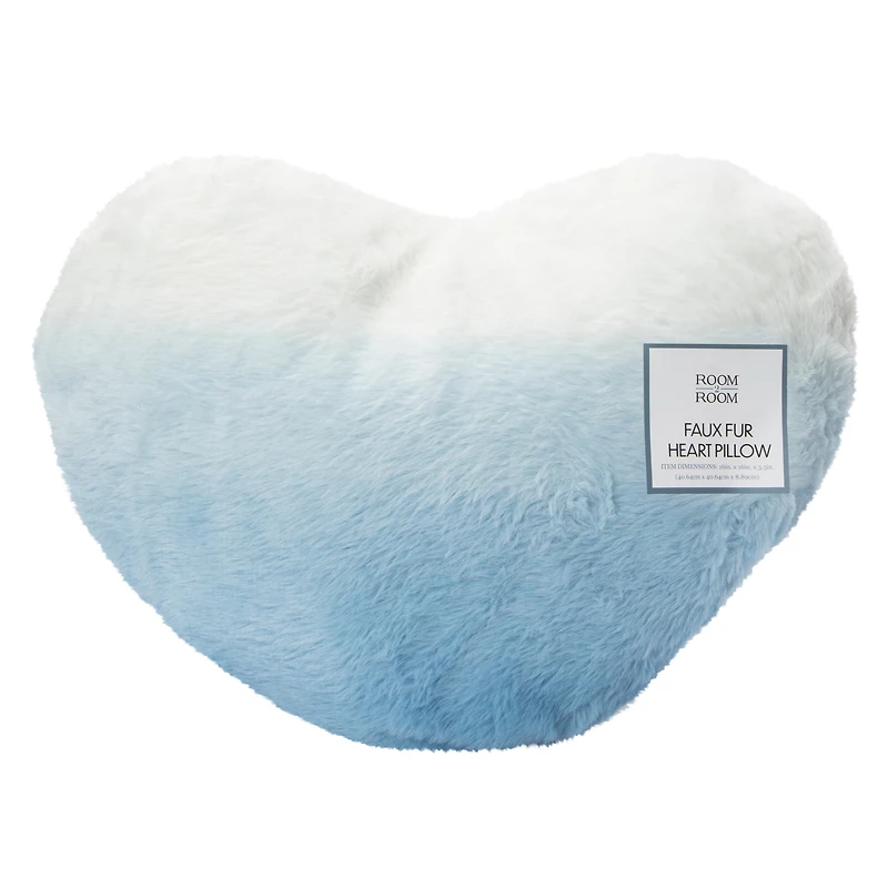 Room 2 Room™ Faux Fur Heart Pillow