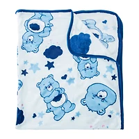 Care Bears™ Blue Fleece Throw 40in x 50in