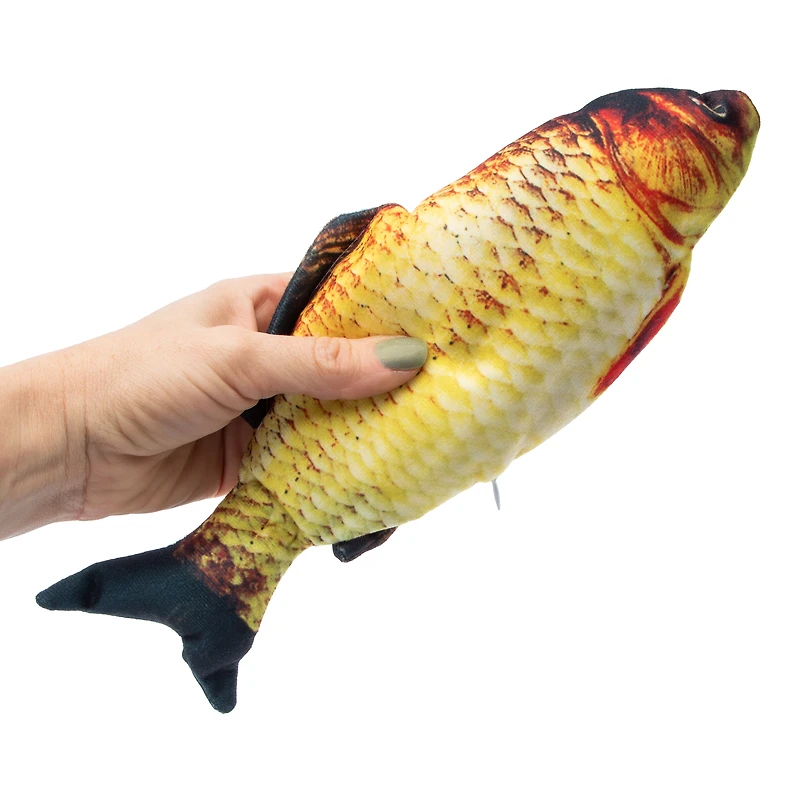 Flip & Flop Fish Interactive Cat Toy With Catnip