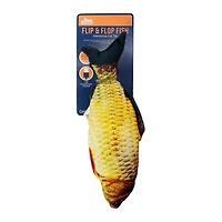 Flip & Flop Fish Interactive Cat Toy With Catnip