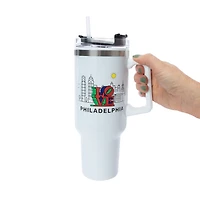 Philadelphia Stainless Steel Tumbler With Handle 42oz