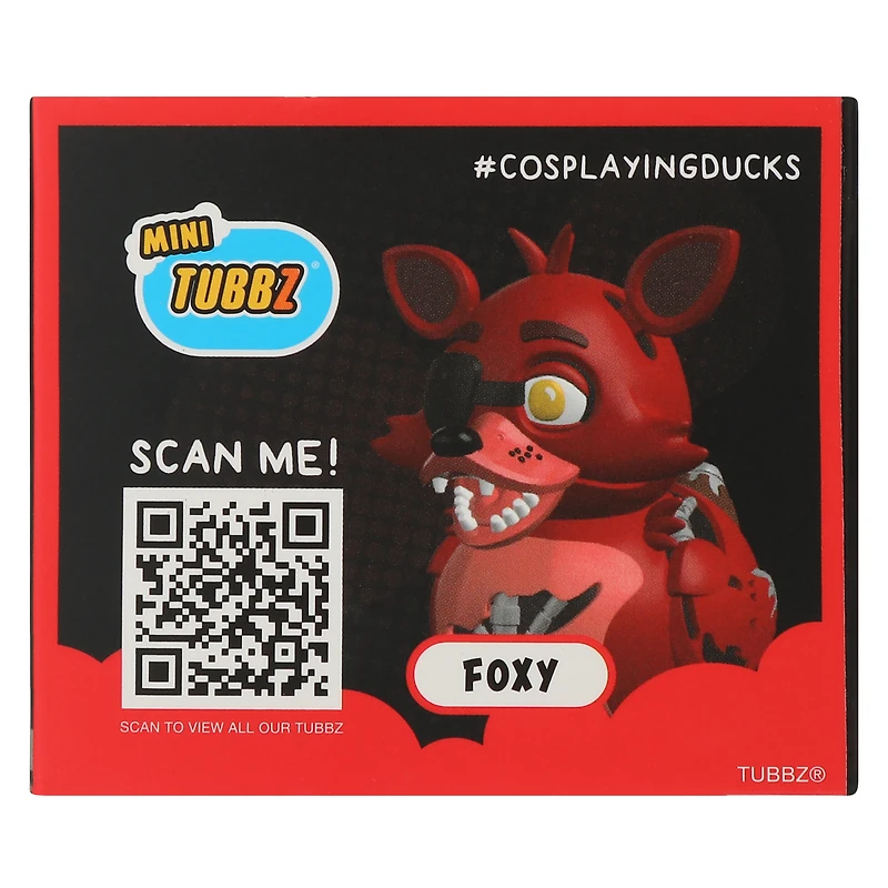 Five Nights At Freddy's™ Mini TUBBZ® Collectible Duck - Foxy