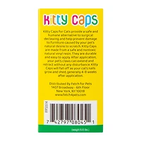 Kitty Caps Pink Nail Caps 24-Count
