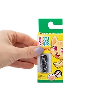 Kitty Caps Black Nail Caps 24-Count