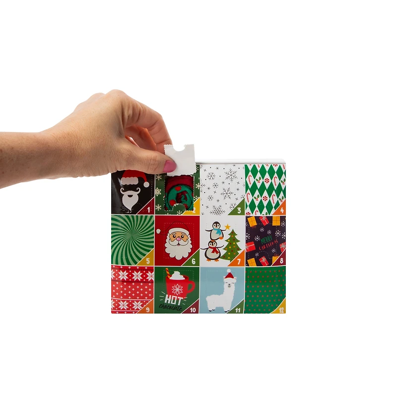 12 Days Of Socks Ladies No-Show Socks