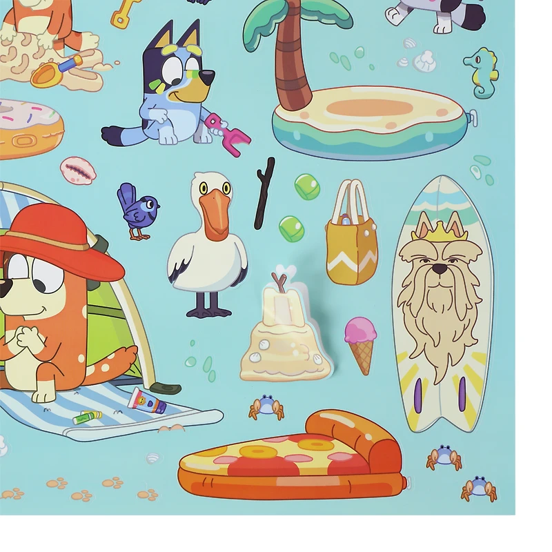 Bluey Repositionable Sticker Pad