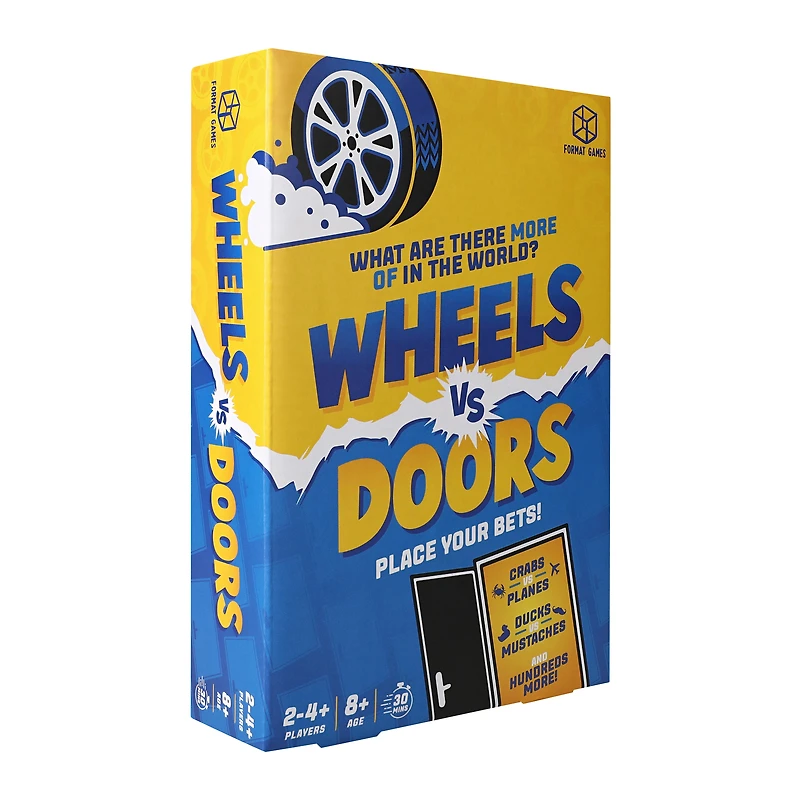 Format Games Wheels vs Doors Board Game