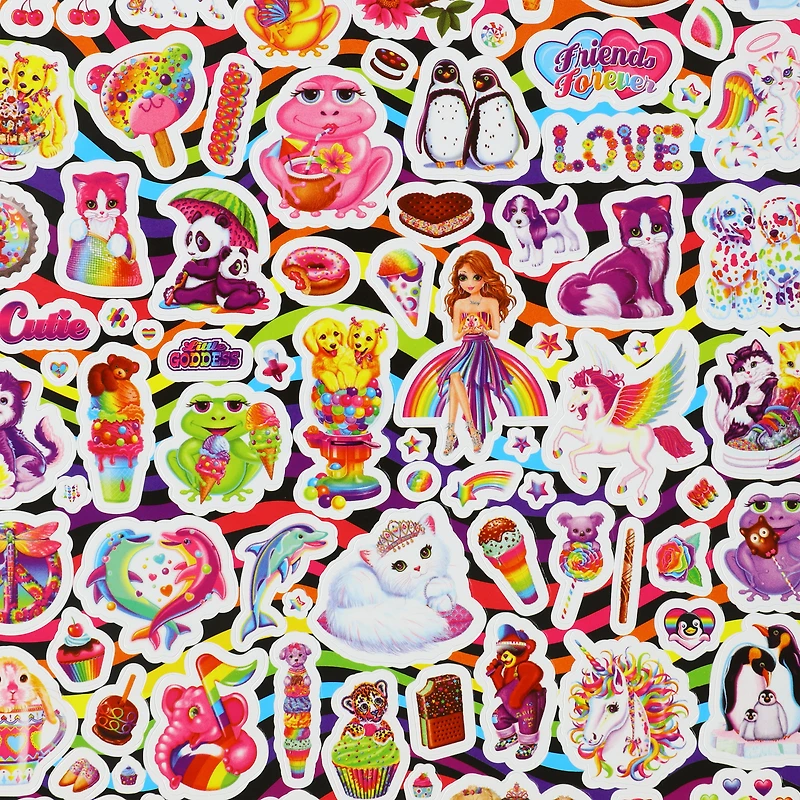 Lisa Frank® Over 600 Stickers Sheet Book