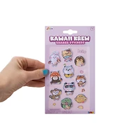 Kawaii Krew Pink Shakers Stickers Set