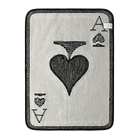 Playing Card Shaped Cotton Rug 24in x 36in