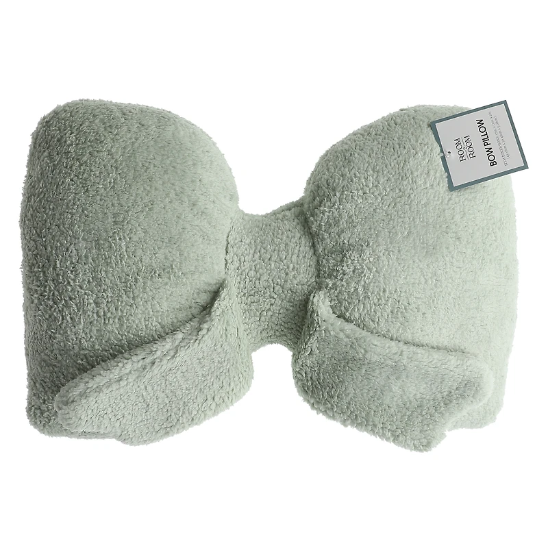 Bow Throw Pillow 17in x 12in