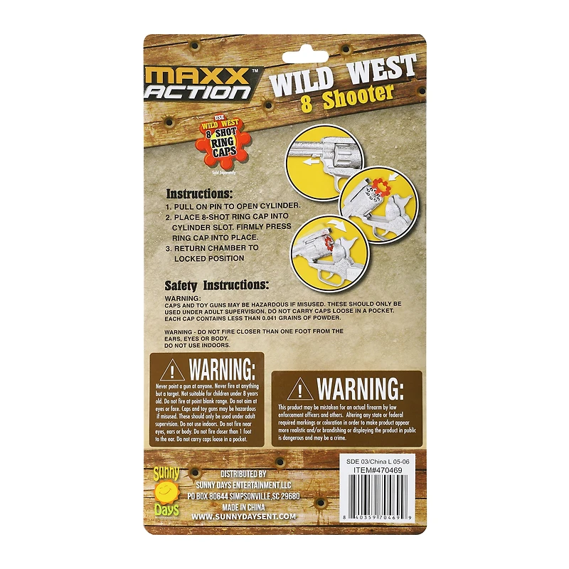 Maxx Action™ Cap Shot Blaster Toy