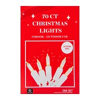 Christmas Lights Set 70-Count - Clear