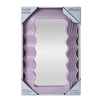 Iridescent Wavy Mirror
