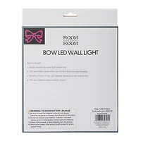 Bow LED Wall Light 8.90in x 6.34in