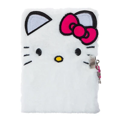 Hello Kitty® Fuzzy Diary With Lock & Key