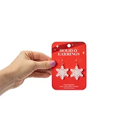 Novelty Snowflake Earrings