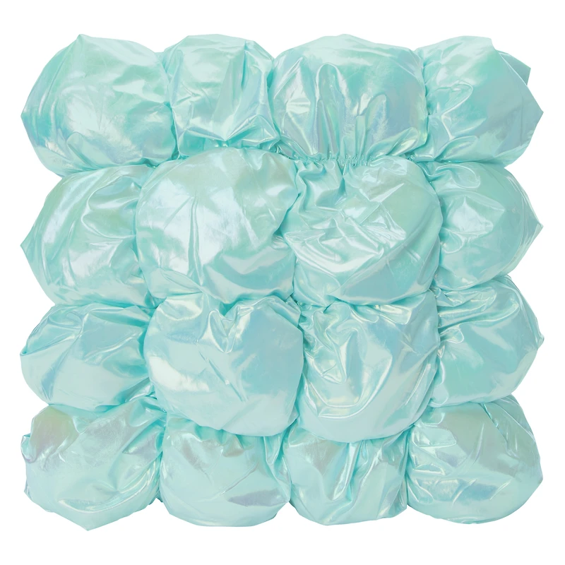 Iridescent Marshmallow Throw Pillow 16in x