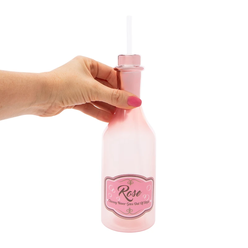 Rose Champagne Sipper - Pink