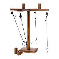 Wooden Ring Toss & Hook Game