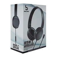 USB-C Connection Wired Headphones With Mic